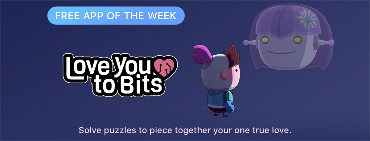 "Love You to Bits" is the <a href="/AppStore/">App Store</a> Free App of the Week!! Grab it now!!