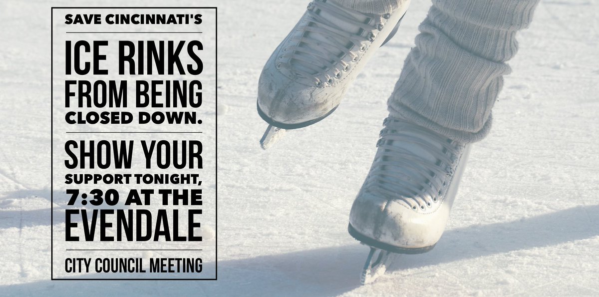 FabustyleStudio's tweet photo. I plan on supporting our ice rinks tonight. I want to keep hockey &amp; ice skating in Cincinnati. @VOEPublicSafety @northlandice @CincyGardens https://t.co/L4GYWD7PFL