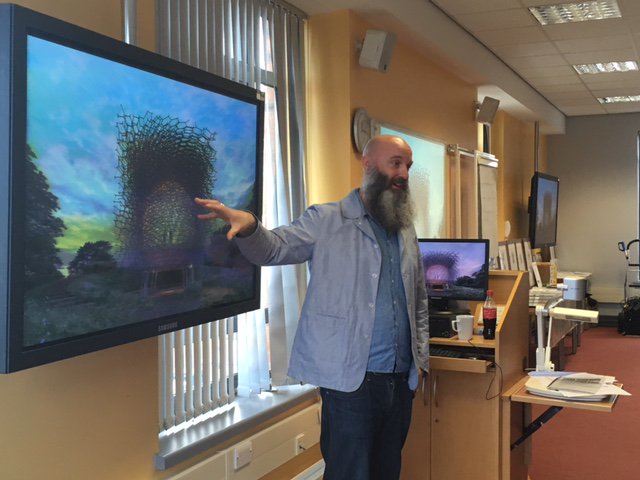 YSJEvents's tweet image. Award-winning artist @WButtress launches #ThePollinationProject @YorkStJohn with behind-the-scenes insight on The Hive @kewgardens