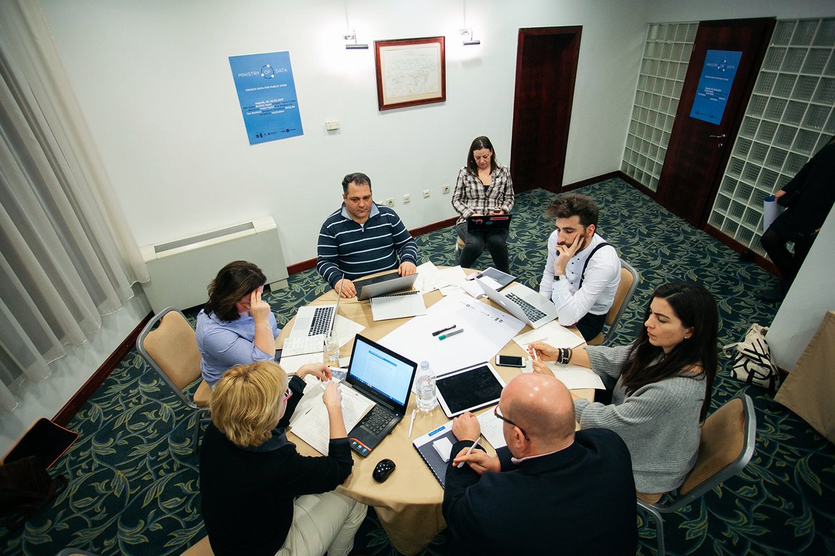 MinistryData's tweet photo. The director of Metamorphosis Foundation (Macedonia), @bjasari was our jury member. We were proud to have him with us! #opendata https://t.co/hiT54tBHMV