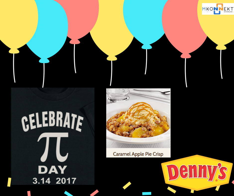 DennysAllen's tweet photo. We ❤ π, It’s once a year &amp; we’re having a celebration to do the occasion justice!! Celebrate #PiDay with some Apple Pie #Dennys https://t.co/Sez2hQukae