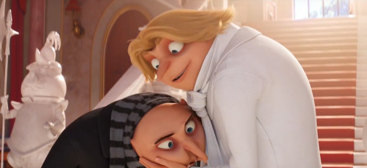 seestrena's tweet photo. Nuevo TRÁILER en ESPAÑOL de '#Gru3: Mi Villano Favorito': ¡Conoce al hermano gemelo de Gru! #DespicableMe3 https://t.co/Z5sBNS2XLB https://t.co/4R80TEtWtQ