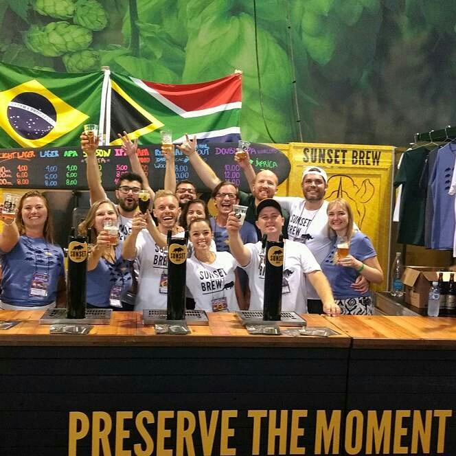 DarlingBrew's tweet photo. Tchau Blumenau... Until next time. Here's to a successful international launch of our #WarLord IPA in partnership with #SunsetBrew https://t.co/PX0xPtQRjc