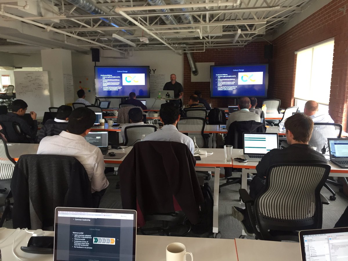amcginlay's tweet photo. Getting re-booted @pivotal #platformaccelerationlab https://t.co/3EbTPyoBI3