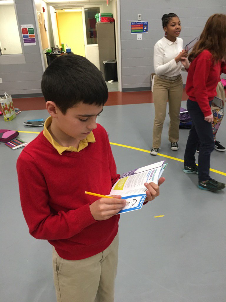 Be Your Best activity booklet in action!