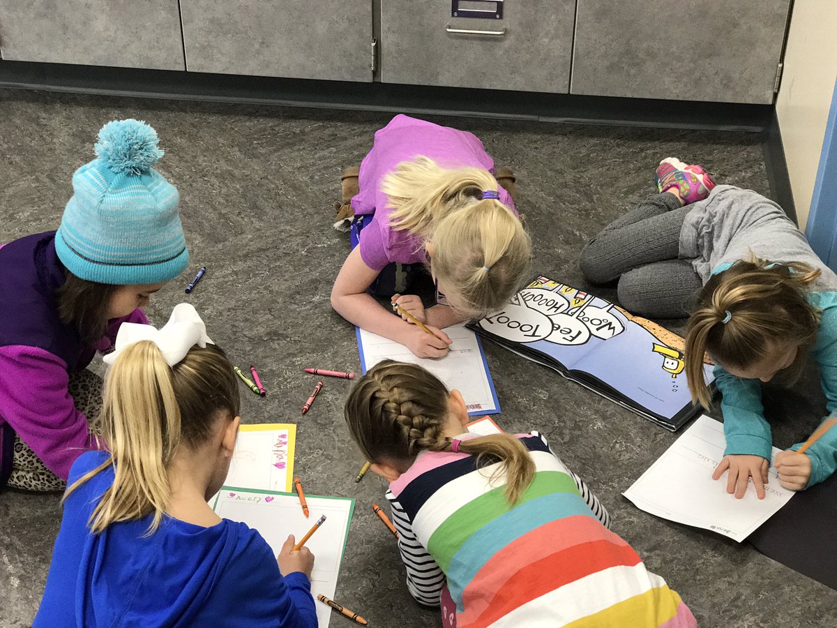 mcclainskinders's tweet photo. Prepping for our visit by #CandaceFleming we #collaborated to retell Bulldozer's Big Day in our own words. @beDCSD #wegrowthinkers https://t.co/hhf2qH8dlV