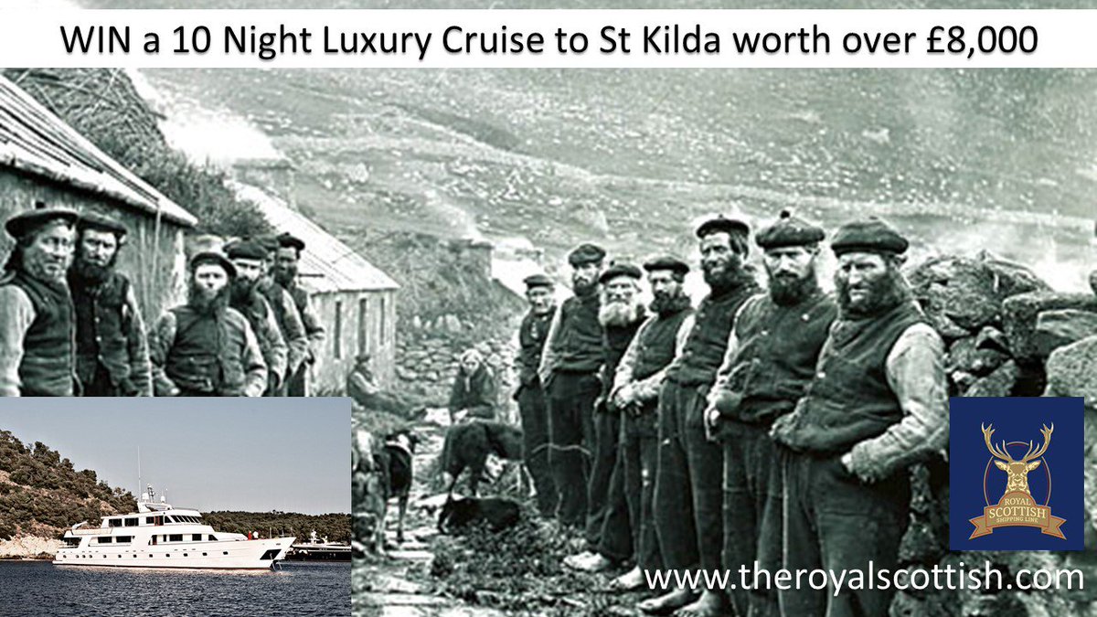 Win a 5* Luxury Cruise to St Kilda with us! Enter through the link below!
#competition #win #StKilda #ScotSpirit 
goo.gl/7RrPyH