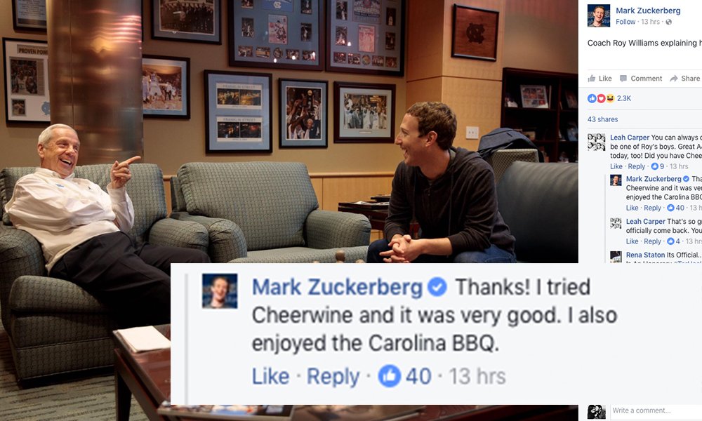 DrinkCheerwine's tweet image. Did you hear? Mark Zuckerberg was in town yesterday and tried Cheerwine and liked it! #OfCourseHeDid! #Cheerwine100 #Cheertennial