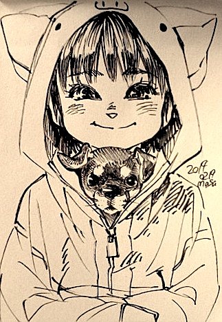 お犬さまたち もっとちゃんと描こうね… 