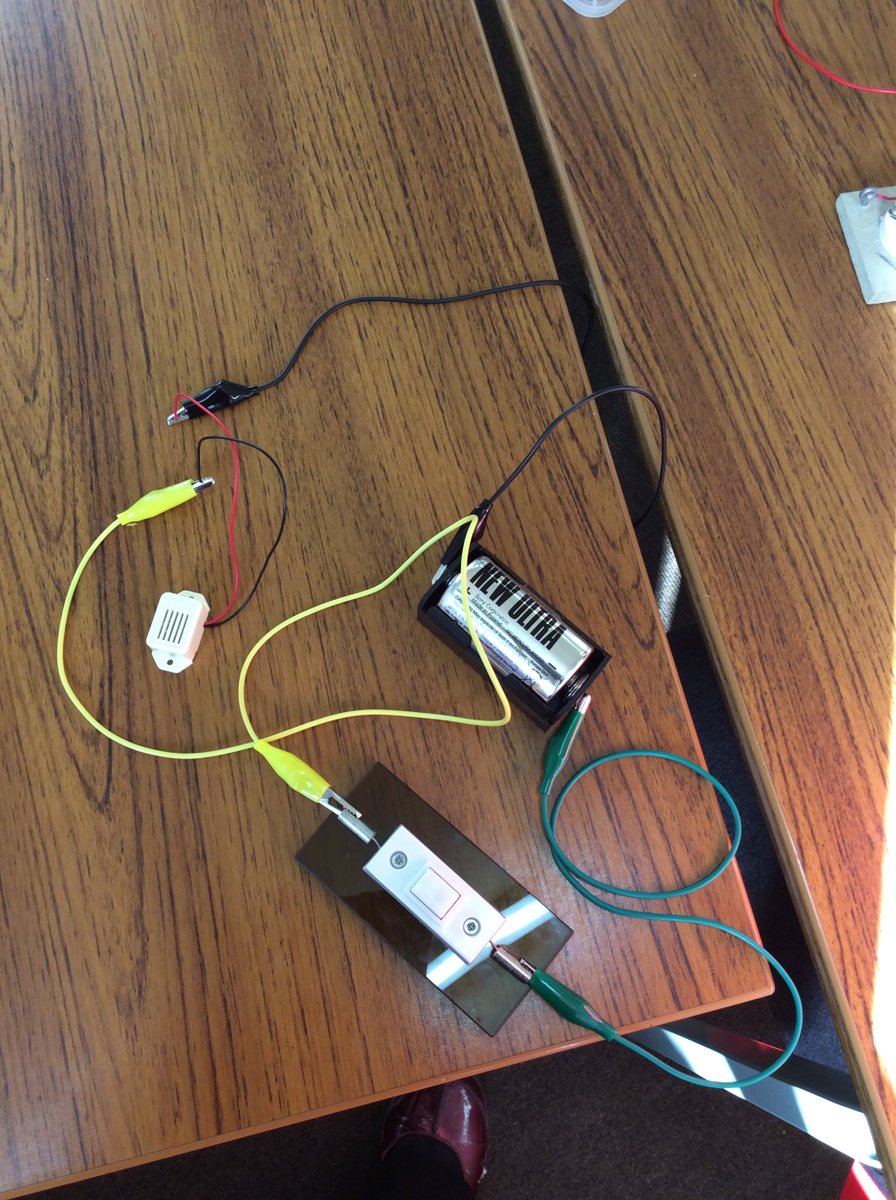 We made electrical circuits and made a bulb light up and a buzzer sound! We can stop these things from happening when we add a switch.