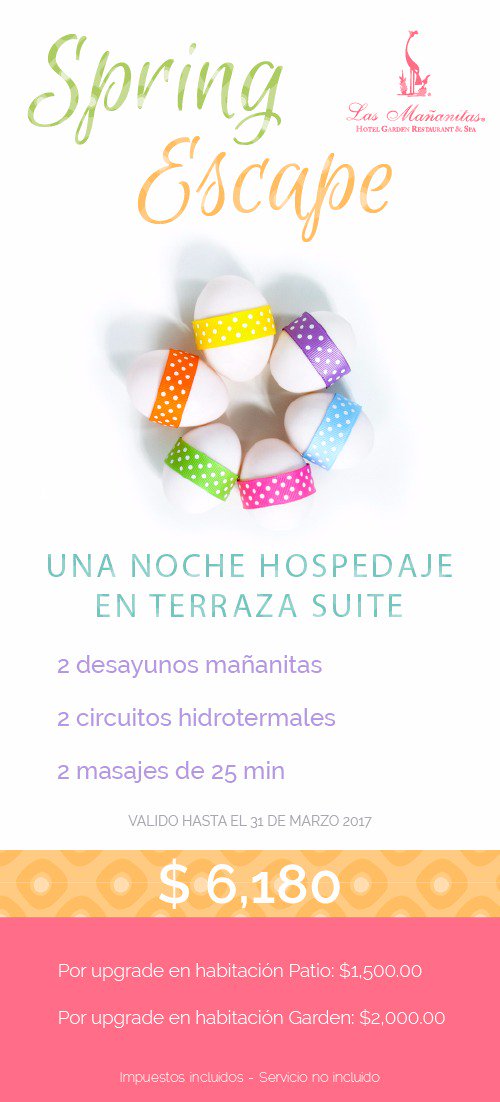 Te esperamos en Las Mañanitas
Contacto:
Teléfono 01 777 362 00 00
E-mail: gerente.divisioncuartos@lasmananitas.com.mx