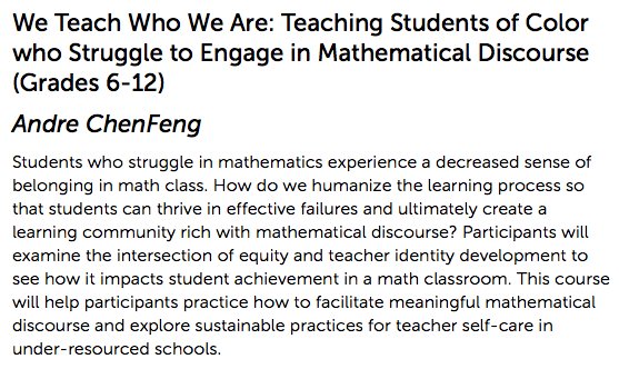 MathLeadershipC's tweet image. Free teacher-led math professional learning courses: teachplus.org/los-angeles-tl… Register today! @LMUsoe @TeachPlusCA