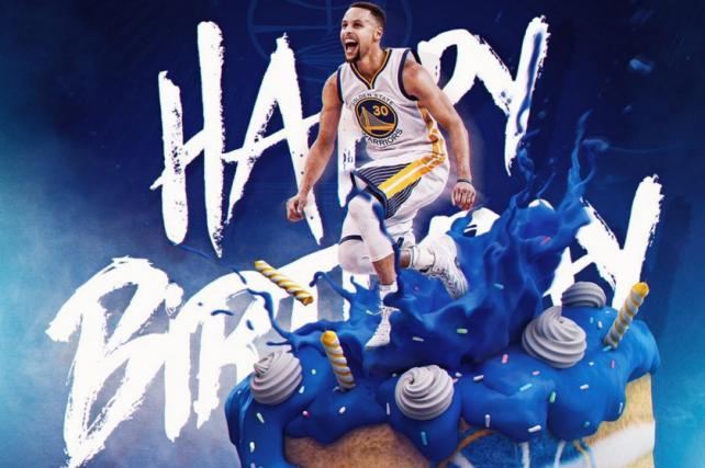 We would like to wish a happy 29th birthday to two-time NBA MVP Stephen Curry!  