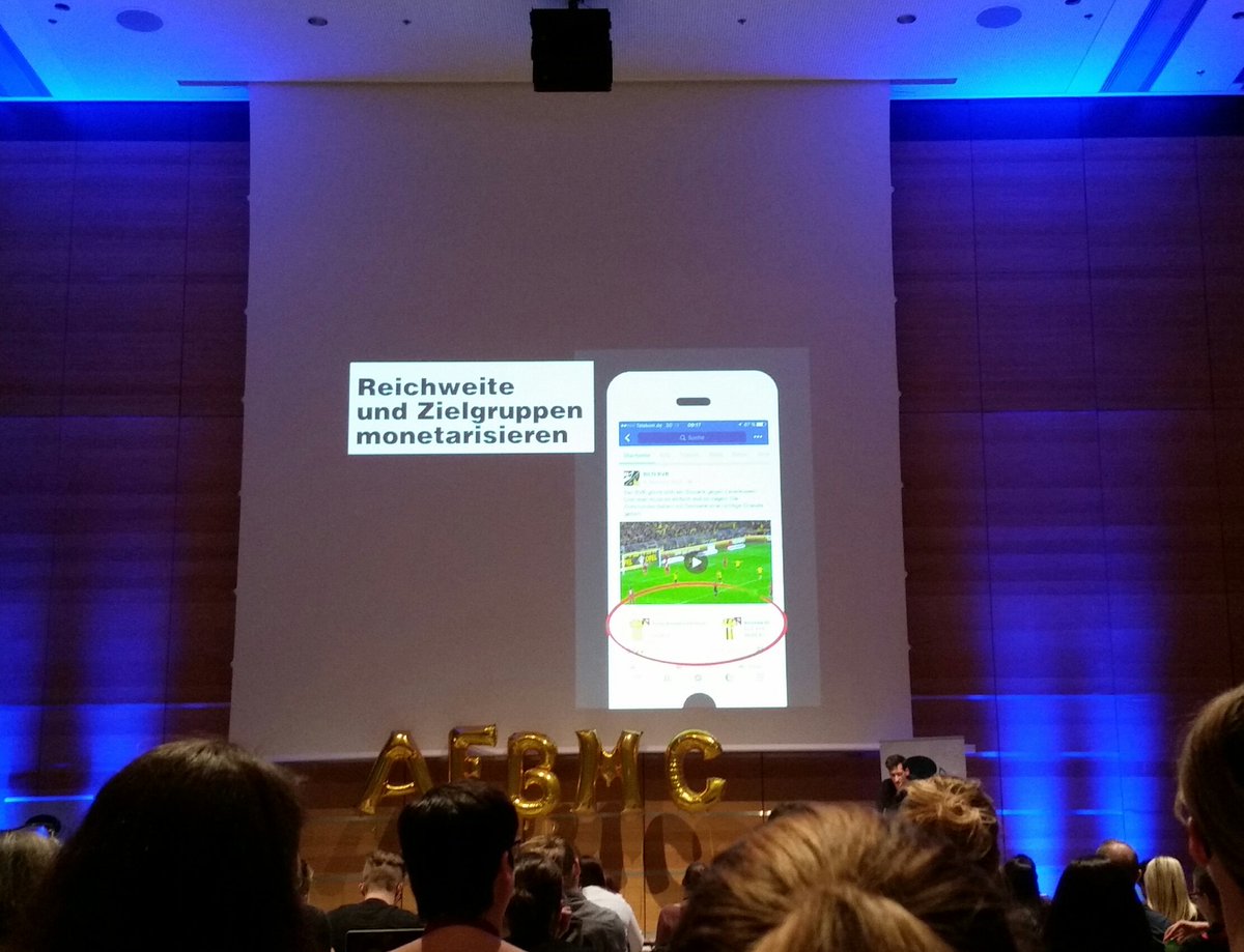 Reichweite monetarisieren mit top Videocontent courtesy of #Bild auf der #afbmc