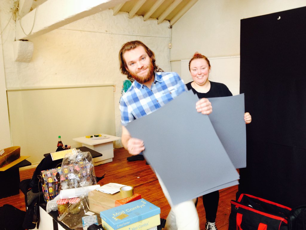 CaradocPeters's tweet photo. Exhibition @garumtruro going up @helstonmuseum with @TruroArchaeolog courtesy of @CornishSea_Salt #ediblearchaeology https://t.co/Y6zbg3O64v