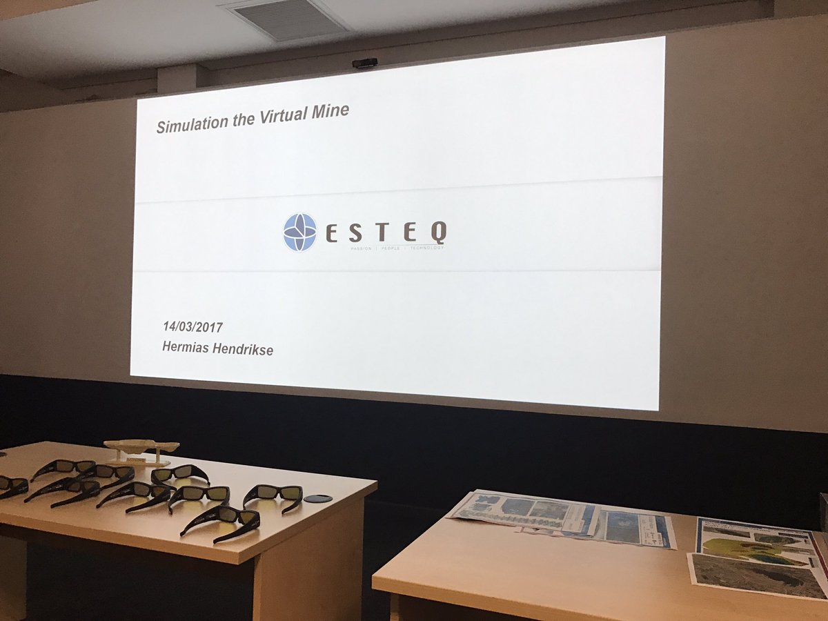 vuuma_collab's tweet photo. 'Simulating a Virtual Mine' @Tukkies #VirtualReality with @ESTEQ #Mine4Future https://t.co/h9waETwgzX