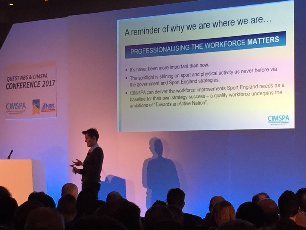 Next up <a href="/QuestInLeisure/">Quest</a> <a href="/cimspa/">CIMSPA</a> <a href="/Taraldillon/">Tara Dillon</a> talking why Professionalising the Workforce  MATTERS #WhyPay4Quality