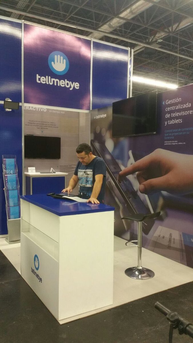 tellmebye's tweet photo. ¡Primer día de @ExpoMexicoFuner superado! Muchas personas se acercaron a conocer la herramienta. 😀 #Funerarias #GestiónFuneraria #Innovación https://t.co/Z9WIPP0V5S