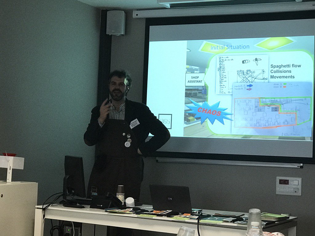 Managers need to go to gemba to observe real work to know if their team is actually making spaghetti... #LeanIT2017