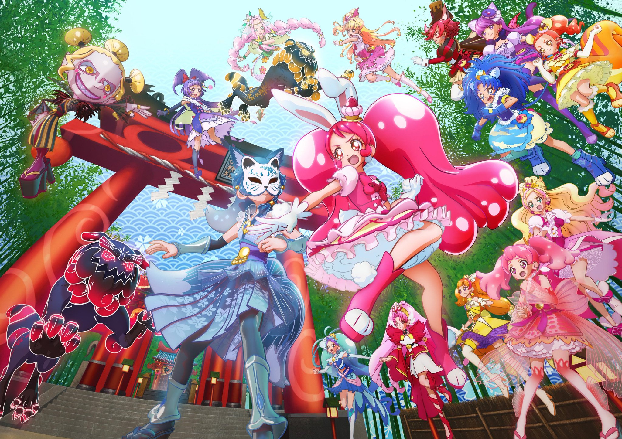 映画HUGっと！プリキュア♡ふたりはプリキュア オールスターズ ...2048 x 1446