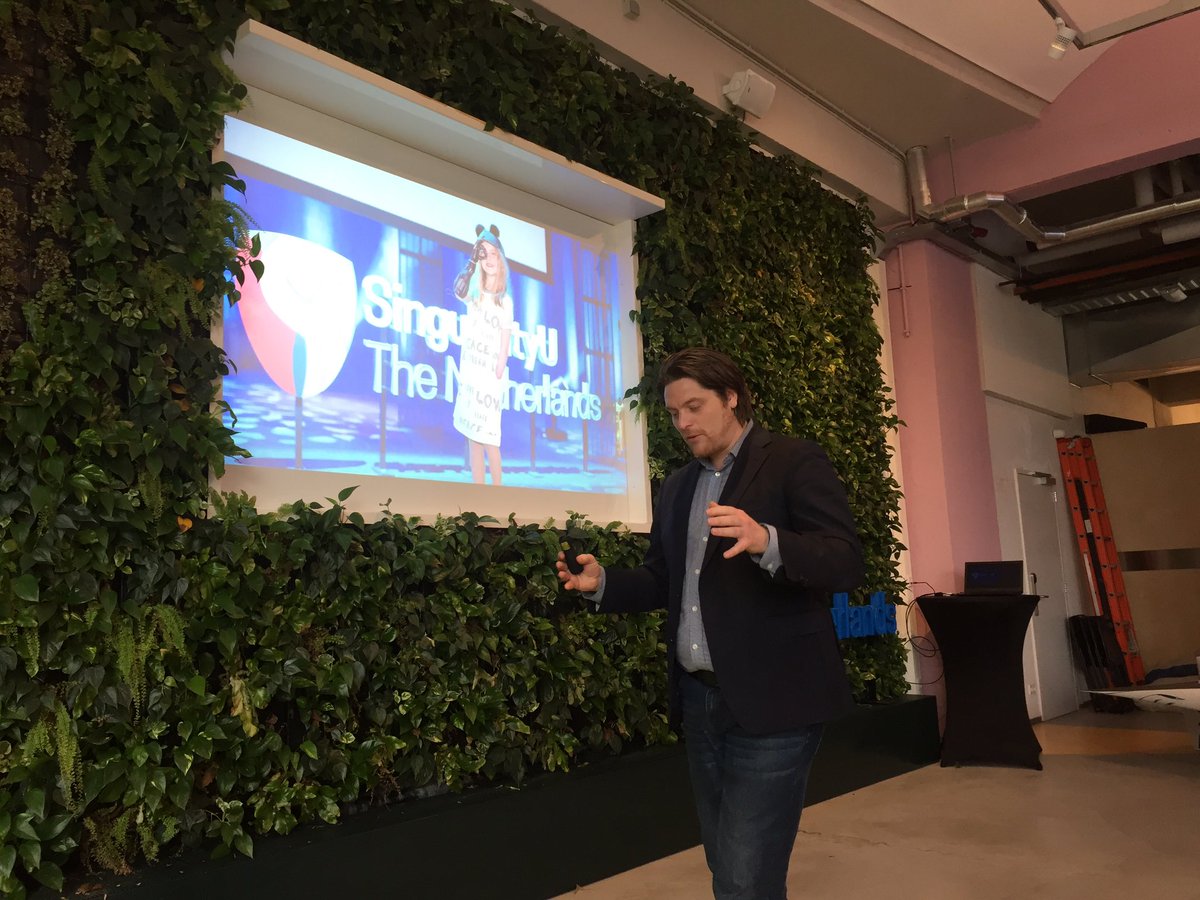 MignonDelicia's tweet photo. With our @fontys students at @singularityunl to talk about #exponential technologies and how these shape our future @DST_Fontys https://t.co/d235sjNSRa
