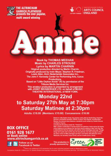 AltrinchamG's tweet photo. For details of the Annie auditions, see
 https://t.co/iS9vAqKct4 https://t.co/8Fzas9Dd3v