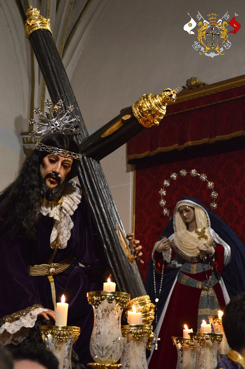 Nuestro Padre Jesús de las Tres Caídas ya se encuentra en Santo Domingo, junto a su Santa Madre