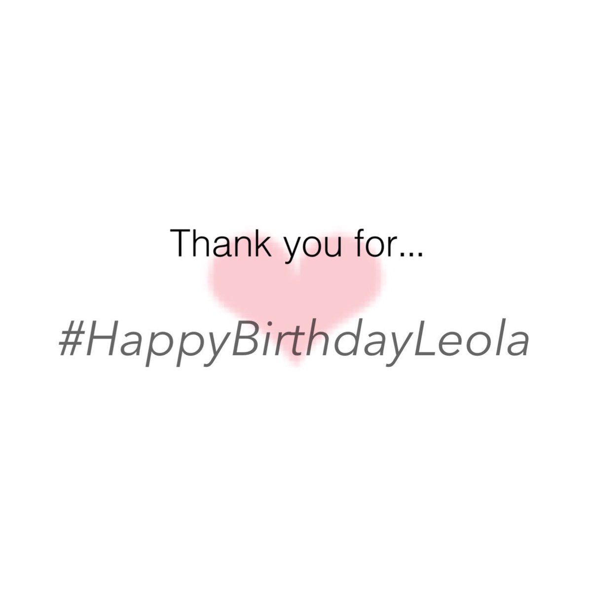Leola_official's tweet photo. 今日は誕生日🎂❤︎

皆さん沢山のメッセージ、本当にありがとうございます😌💗
こんなにおめでとうを言ってもらえて、私は幸せです💖

そして誰よりも、両親に感謝を🙏🏻💫

忙しくあっという間に過ごす1年にします！✨

これからも、Leolaをよろしくお願いします🌟

Leola https://t.co/6BEQbPQyEX