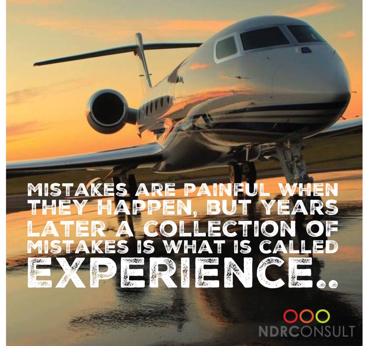 ndrconsult's tweet photo. Mistakes are painful when they happen, but years later a collection of mistakes is what is called Experience.. #motivationalquotes https://t.co/nWxmaLsKOy
