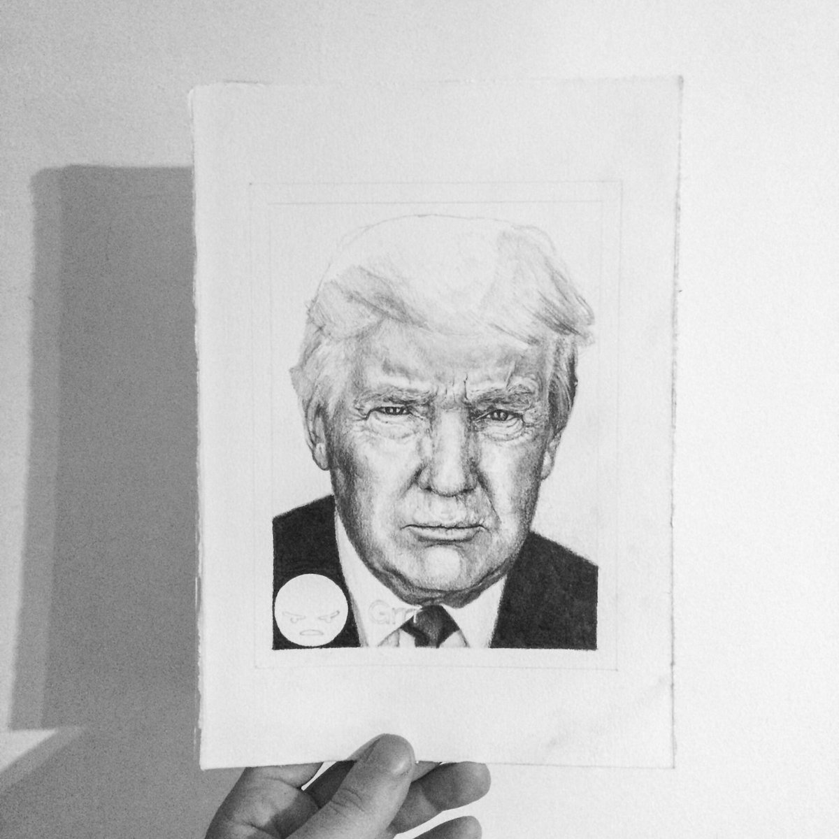 VincenzoRusso86's tweet photo. #wip #webactivism #reactions #trump #art #contemporaryart #vincenzorussoart #artwork #artist #pencil #paper #vincenzorusso https://t.co/XT21T15AVn