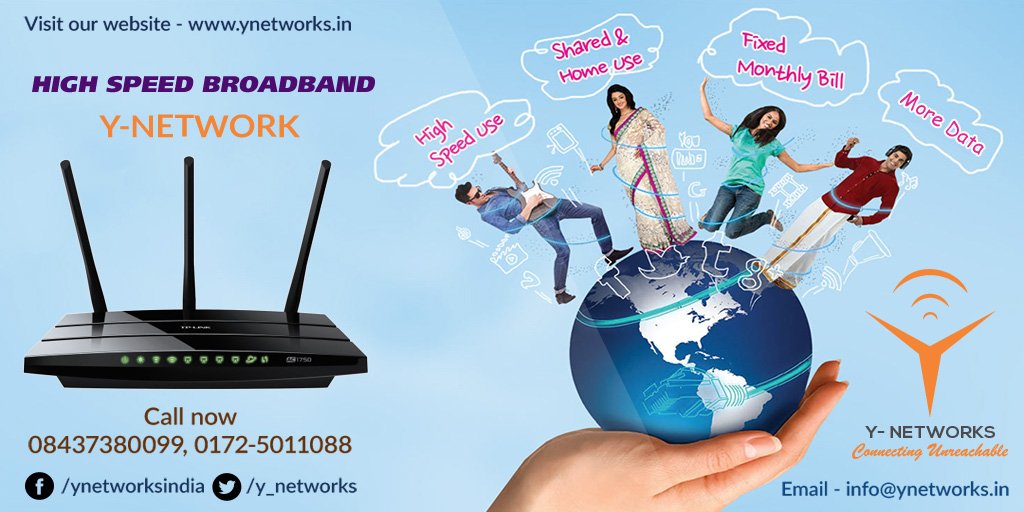 y_networks's tweet photo. Y Network - High #Speed #Broadband Service Providers at #Affordable_Prices. 

 #Internet, #Customer_Support https://t.co/arqI6tT9eP