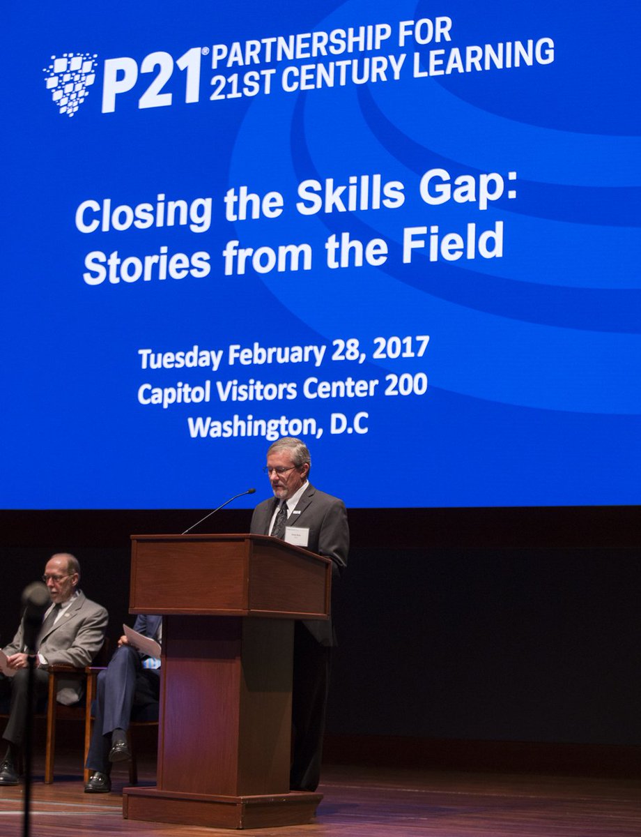 P21Learning's tweet photo. Check out Dave's recap from the #P21ontheHill event! Congrats again 2016-2017 Exemplars! https://t.co/jwFZZFjf91 #EdChat https://t.co/tUHsJ00dO8