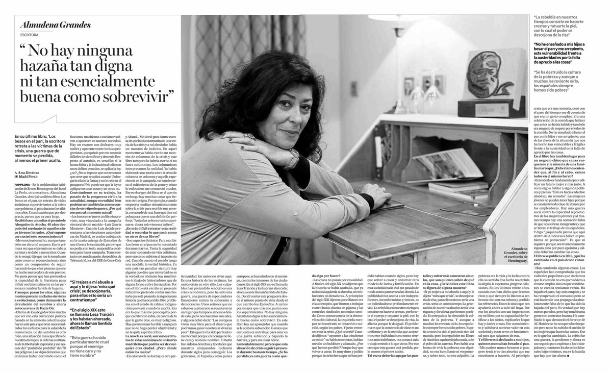 Almudena Grandes tweet media
