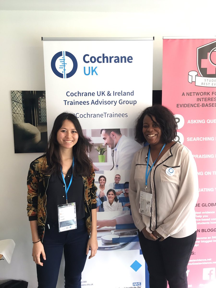 #CochraneTLG #CochraneTrainees #EBM <a href="/RachelYLKuo/">Rachel Kuo</a>