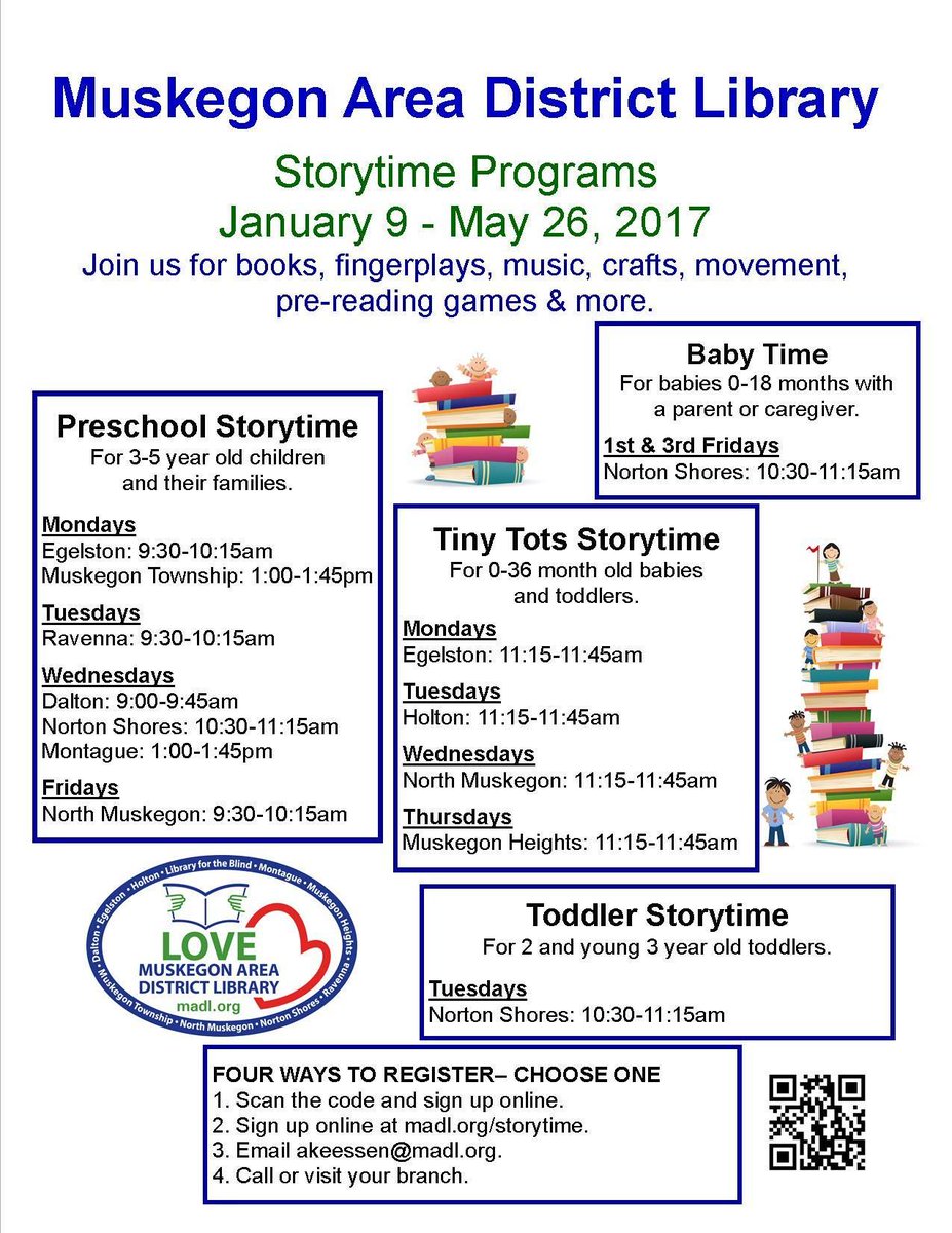 MADLtweets's tweet image. We can't wait to see you at Storytime! :)
buff.ly/2nfnJAj