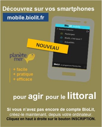 PlaneteMer's tweet photo. NOUVEAUTE - Découvrez le site mobile #BioLit depuis votre smarphone (https://t.co/NjtyhC8G29) +facile +pratique +efficace https://t.co/9Z0W5qJe5D