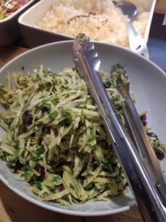 Oh hey Swedey..... we've got some delicious new salads like this one: Swede and celeriac slaw with dill, parsley and cranberries