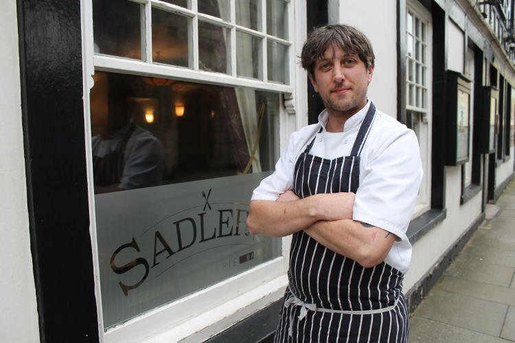 Catermatch's tweet photo. Congratulations #JasonPorter who has been appointed #HeadChef @SadlerBrasserie #Wells https://t.co/7fNzSGuiw1 https://t.co/uikK65xRvT