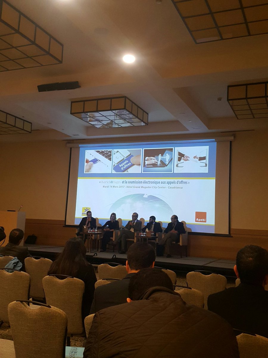 Charaf_Hmz's tweet photo. Présentation #BarideSign Soumission électronique aux appels d'offres @SageNorthAfrica @ApebiMaroc https://t.co/zJEjGo0Rsl
