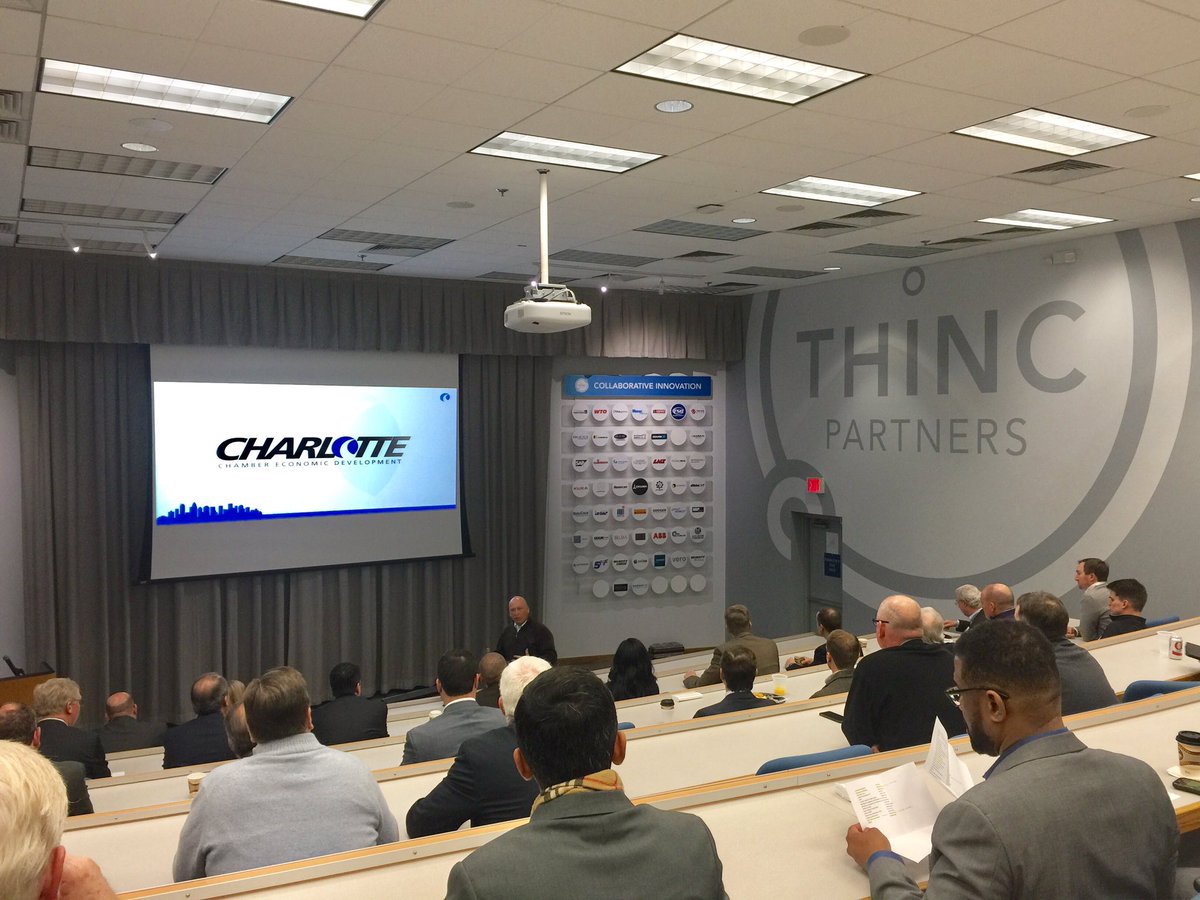CESanchezKY's tweet photo. @cltchamber #economic development breakfast featuring @OkumaAmerica #ThincPartners looking at advanced manufacturing / #megatronics #ATTnc https://t.co/FuBdDCYrzx