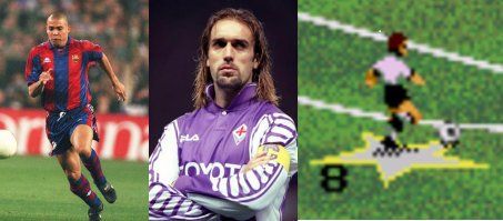 90sPlayers's tweet photo. The 90s had so many great strikers! Here's 3 of the finest. Ronaldo, Batistuta, Plank. https://t.co/8fYBMk7hmk