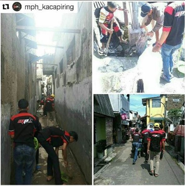 RemajaMph's tweet photo. Kegiatan Peduli Lingkungan yang dilaksanakan di wil. Kacapiring oleh MPH Kacapiring Allhamdullilah berjalan dengan lancar ( 12.03.17 ) SATU https://t.co/2dC26zVmkW