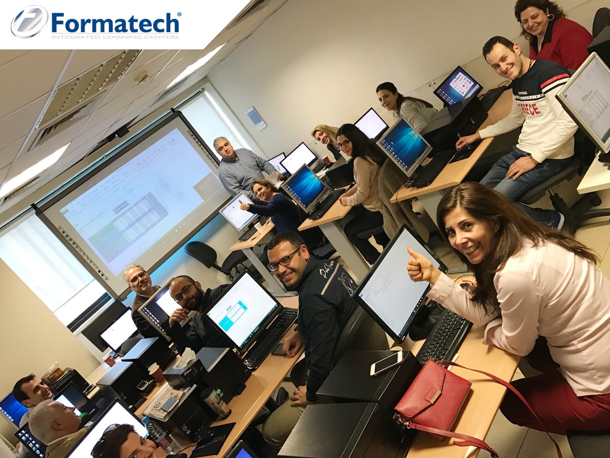 formatechedu's tweet image. #Formatech #ExcelCourses #Fattal