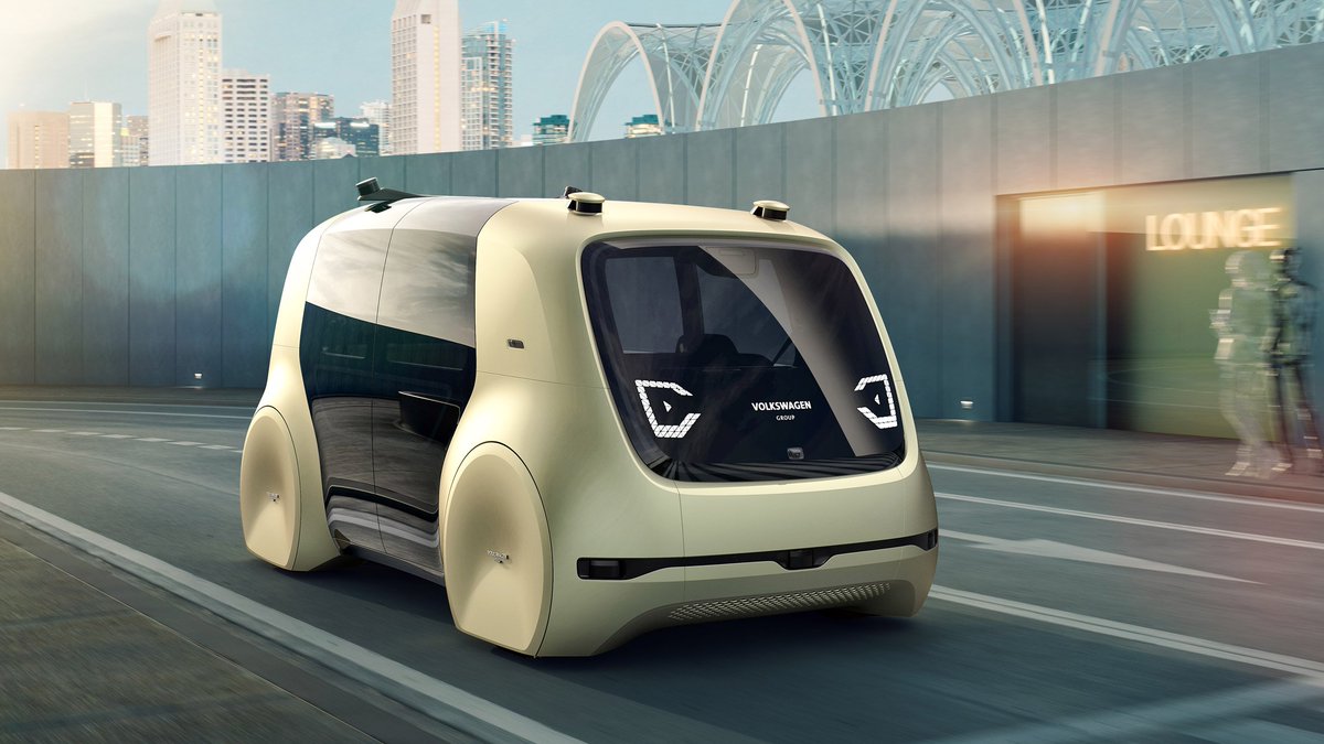 TDCPR's tweet photo. #Volkswagen introduces pod-like Sedric concept car for fully driverless future https://t.co/F4NIT6jBhH #productdesign #FutureTechCity https://t.co/w9hKqJT7fi