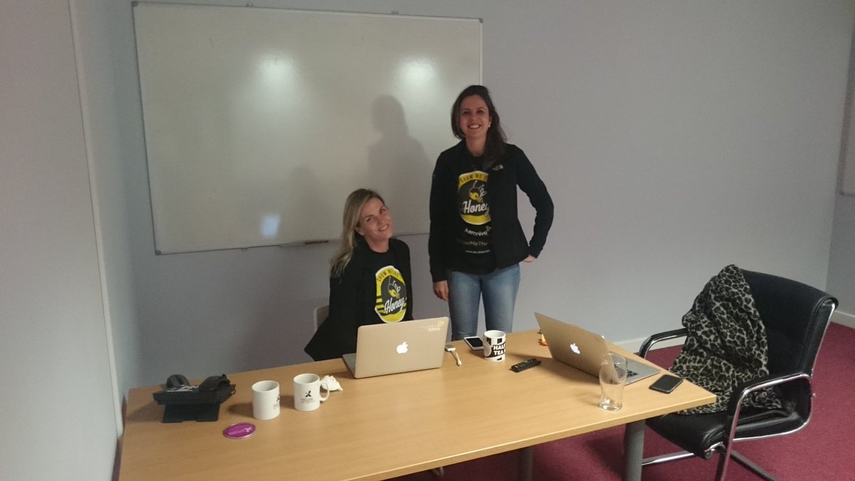 @Aerohive team joining us today for Show me the honey.
<a href="/EXN_UK/">Exclusive Networks UK</a> #showmethehoney