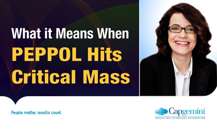 Capgemini_IBX's tweet photo. @RegineBoehmGams talks about how #PEPPOL
is influencing e-invoicing, #eProcurement and more https://t.co/yy9uMItGct https://t.co/tKgUfDCPzG