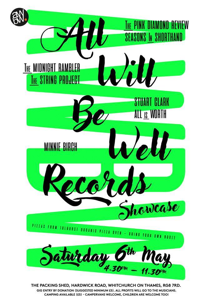 AWBWrecords's tweet photo. Date for the diary! @AWBWrecords's Summer Showcase  May 6th, featuring @Seasonsinshort @PinkDiamondRevu @stringprojectuk @minniebirch + more https://t.co/7niNwYW7c8