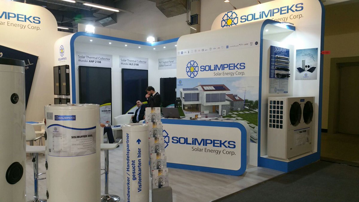 Solimpekssolar's tweet photo. Die ISH öffnet in Frankfurt a.M ihre Pforten. Seien Sie unser Gast und lassen Sie sich die neusten Innovationen zeigen. Halle 9.1 Stand G50 https://t.co/55tXLFdm3H