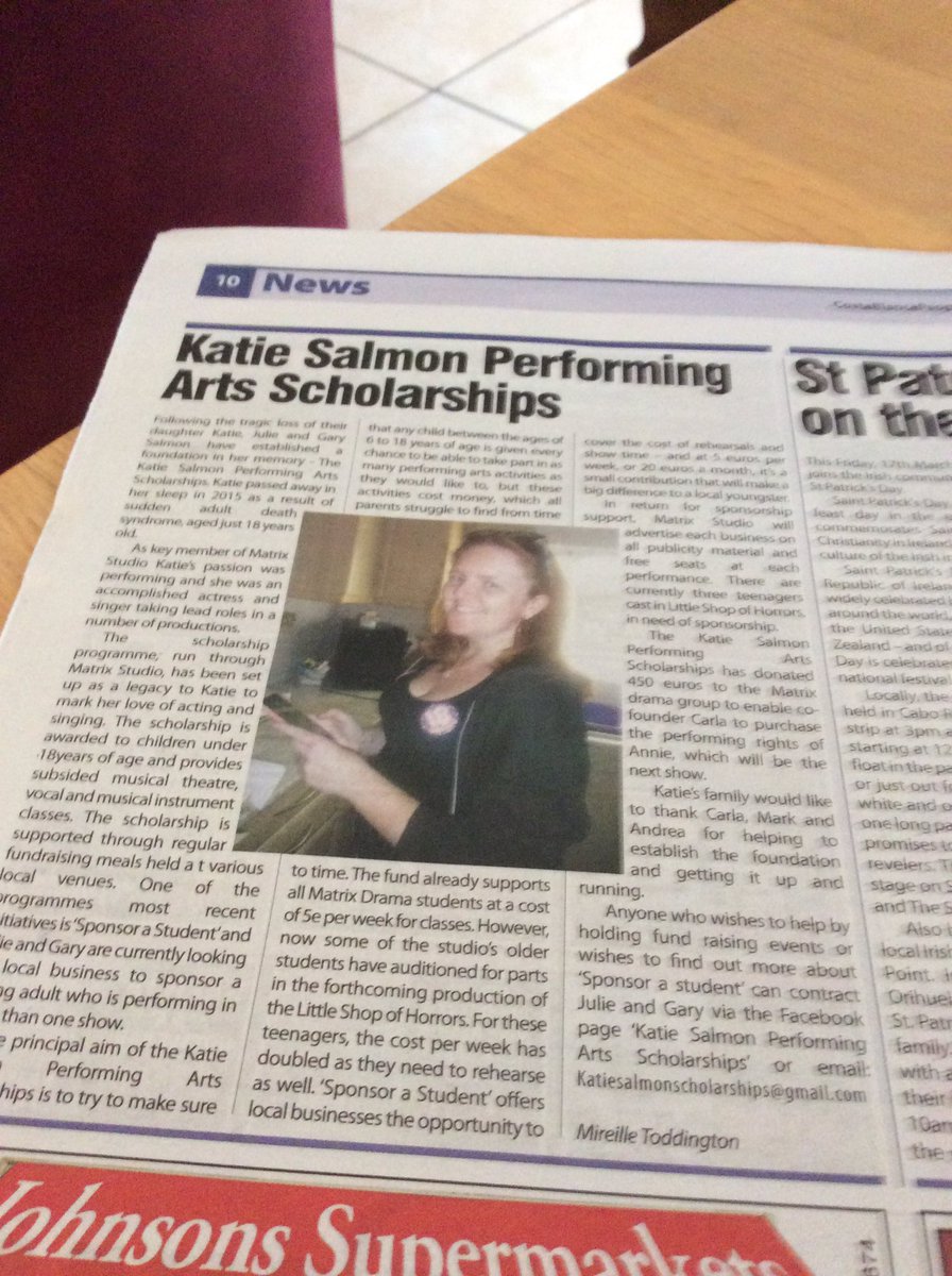 zodiacoII's tweet photo. In our local papers today .doing you proud @k8i_elizabeth  our beautiful daughter xxx https://t.co/OVStZAL7GM