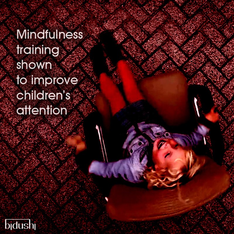 #Mindulness training has been shown to improve children's "habits of mind"